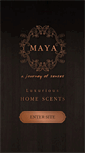 Mobile Screenshot of mayaaroma.com